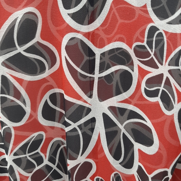 DVF Silk floral blouse & cami sz 10 - Picture 6 of 15